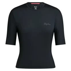 Maglia donna Rapha Cropped Cargo Top - Nero