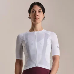 Maglia donna Rapha Pro Team Aero 4 - Bianco