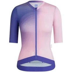 Maglia donna Rapha Pro Team Training 3 Surface Print - Blu