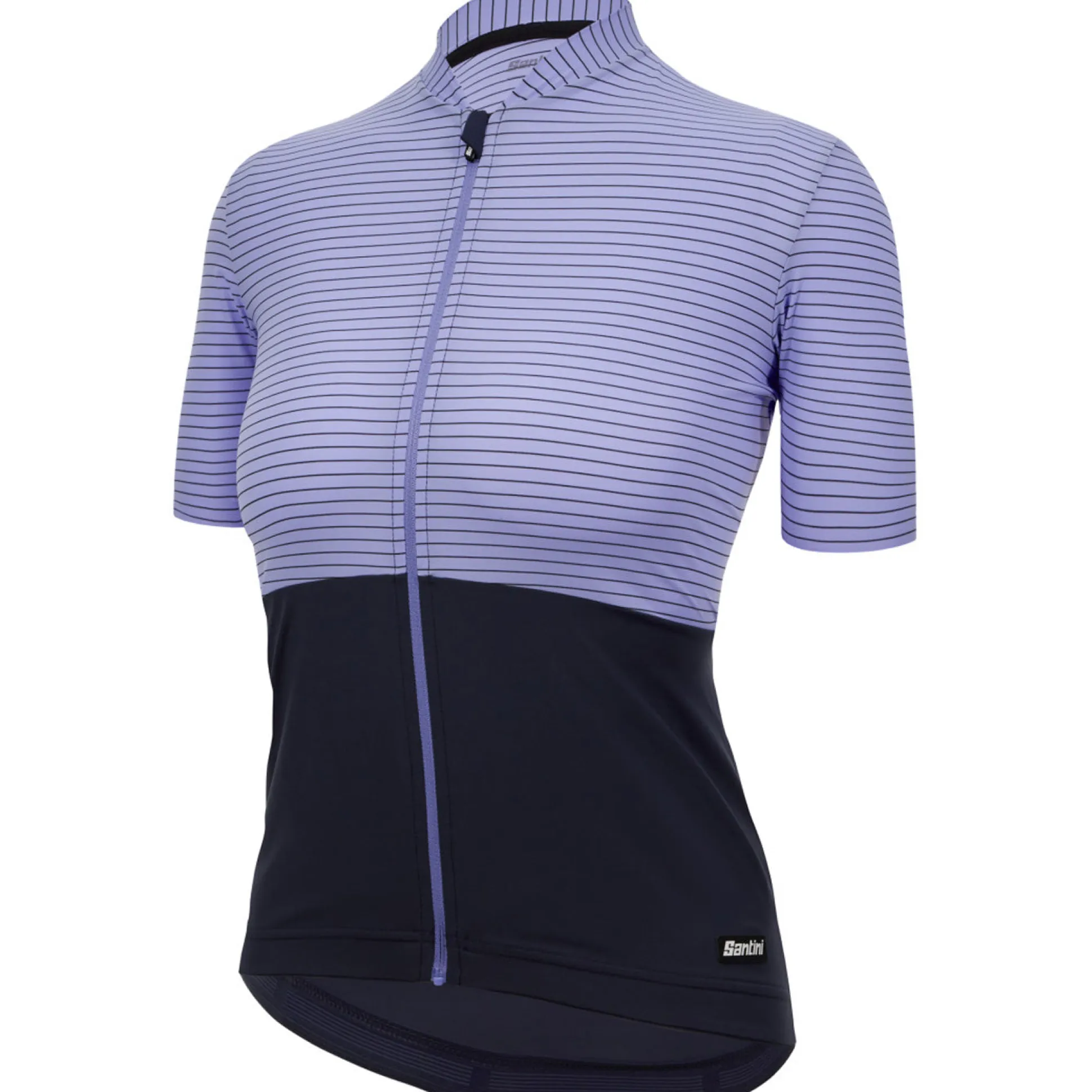 Maglia Donna Santini Color Riga - Viola