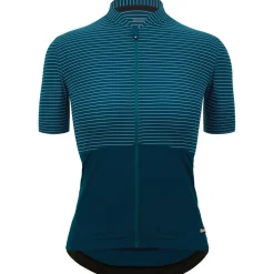 Maglia Donna Santini Color Riga - Verde