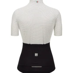 Maglia Donna Santini Color Riga - Nero