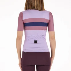 Maglia donna Santini Eco Sleek Bengal - Viola rosa