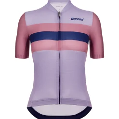 Maglia donna Santini Eco Sleek Bengal - Viola rosa