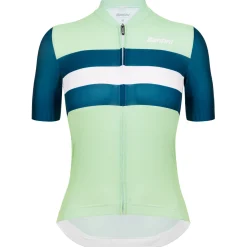 Maglia donna Santini Eco Sleek Bengal - Verde chiaro