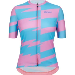 Maglia Donna Santini Furia Smart - Azzurro