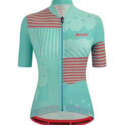 Maglia donna Santini Giada Optic - Azzurro