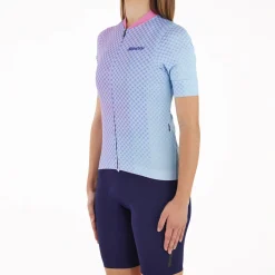 Maglia donna Santini Paws Forma - Azzurro