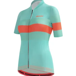 Maglia donna Santini Sleek Bengal - Azzurro