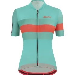 Maglia donna Santini Sleek Bengal - Azzurro