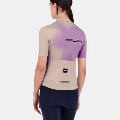 Maglia donna Santini Spot - Viola