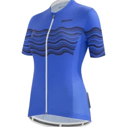 Maglia donna Santini Tono Profilo - Blu