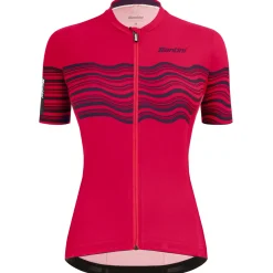Maglia donna Santini Tono Profilo - Fucsia