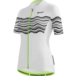 Maglia donna Santini Tono Profilo - Bianco