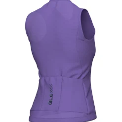 Maglia donna senza maniche Ale Pragma Color Block 2.0 - Lilla
