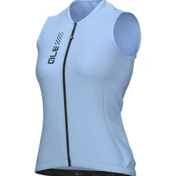 Maglia donna senza maniche Ale Pragma Color Block 2.0 - Azzurro chiaro