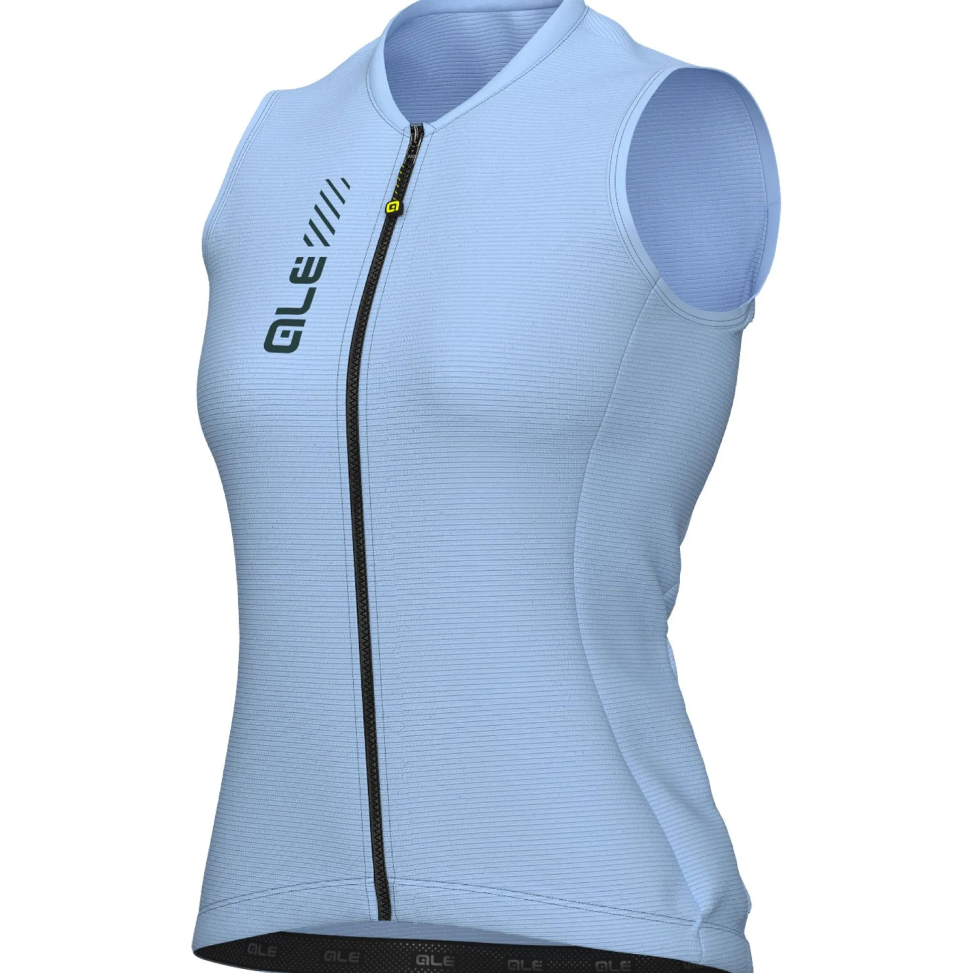 Maglia donna senza maniche Ale Pragma Color Block 2.0 - Azzurro chiaro