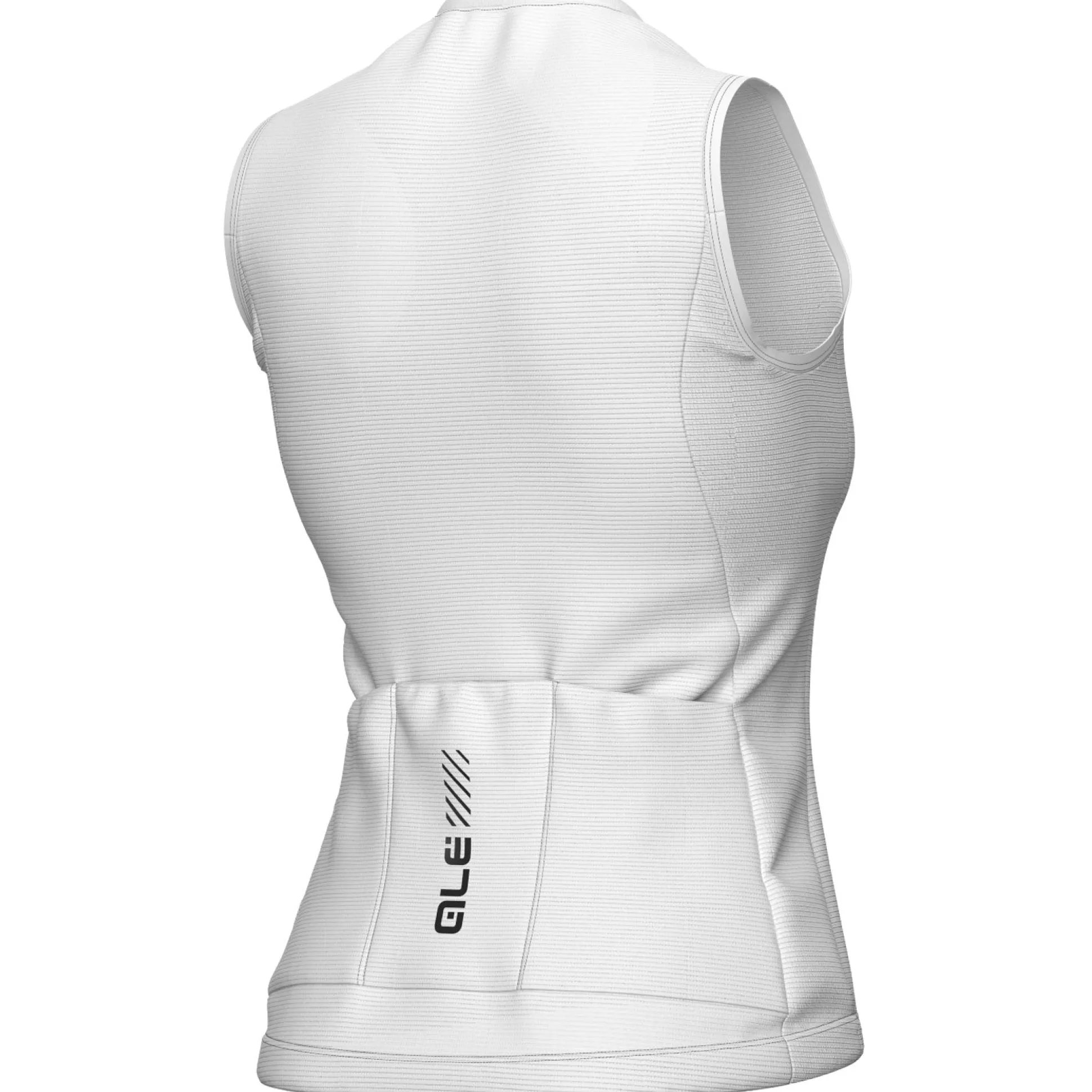 Maglia donna senza maniche Ale Pragma Color Block 2.0 - Bianco