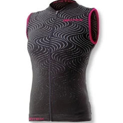 Maglia donna senza maniche Biotex Soffio - Nero