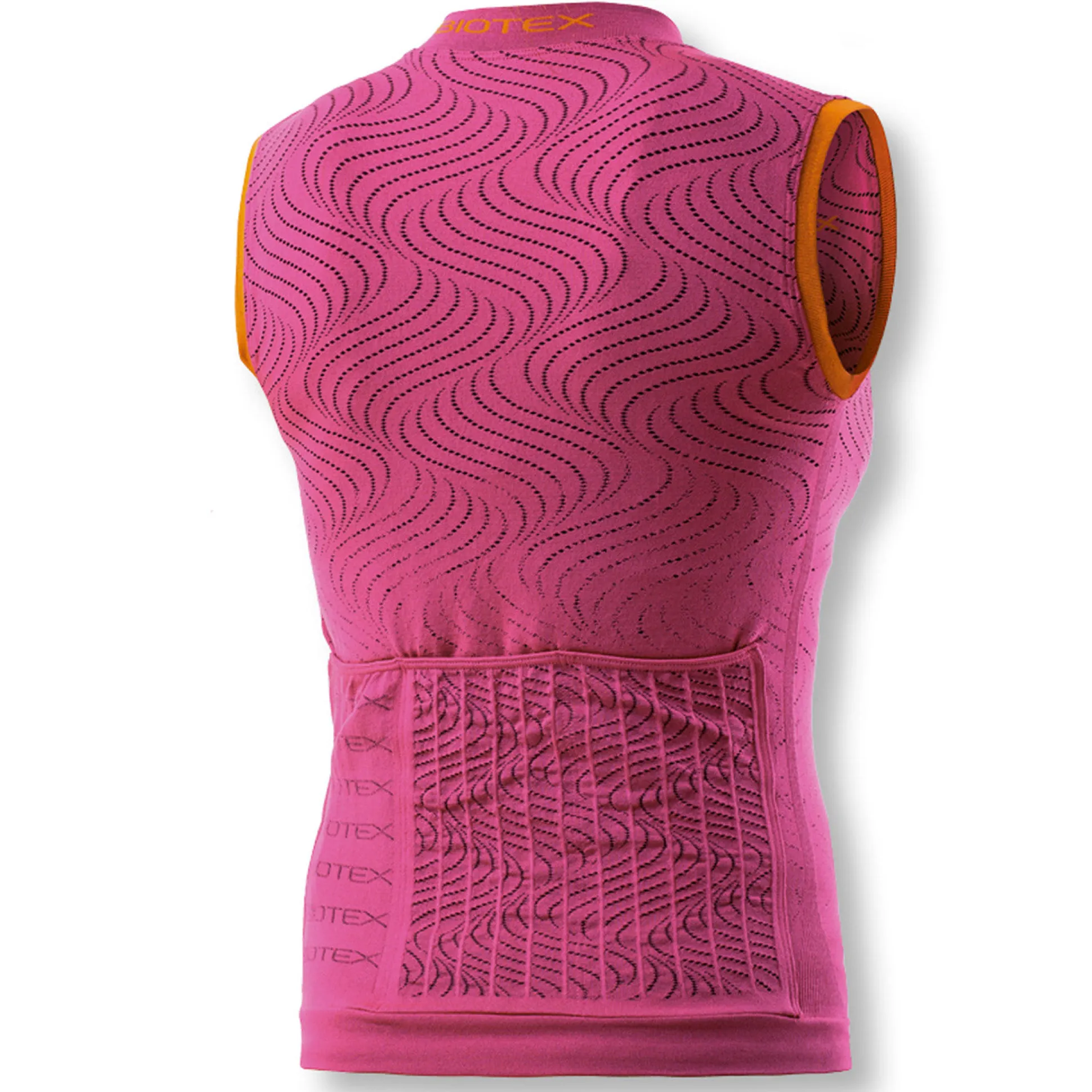 Maglia donna senza maniche Biotex Soffio - Fucsia