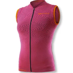 Maglia donna senza maniche Biotex Soffio - Fucsia