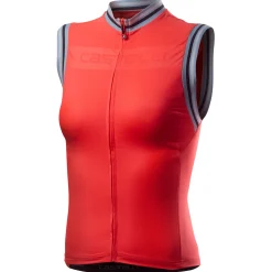 Maglia donna senza maniche Castelli Promessa 3 - Rosa