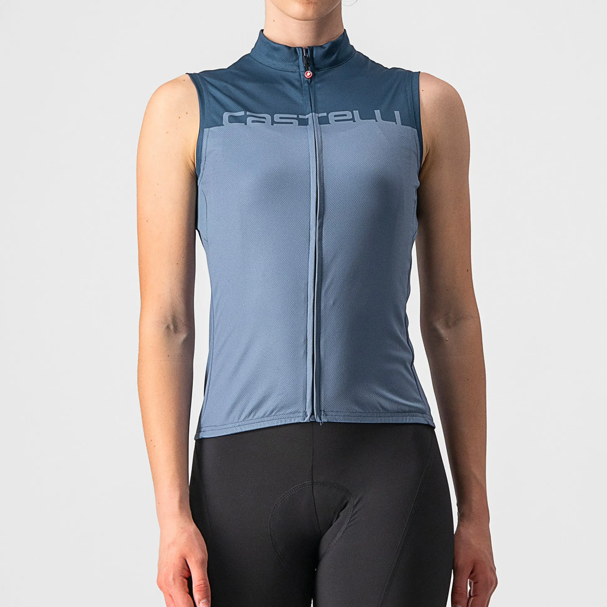Maglia donna senza maniche Castelli Velocissima - Blu