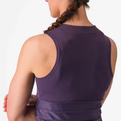 Maglia donna senza maniche Castelli Anima 4 - Viola