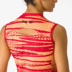 Maglia donna senza maniche Castelli Insider 2 - Rosa