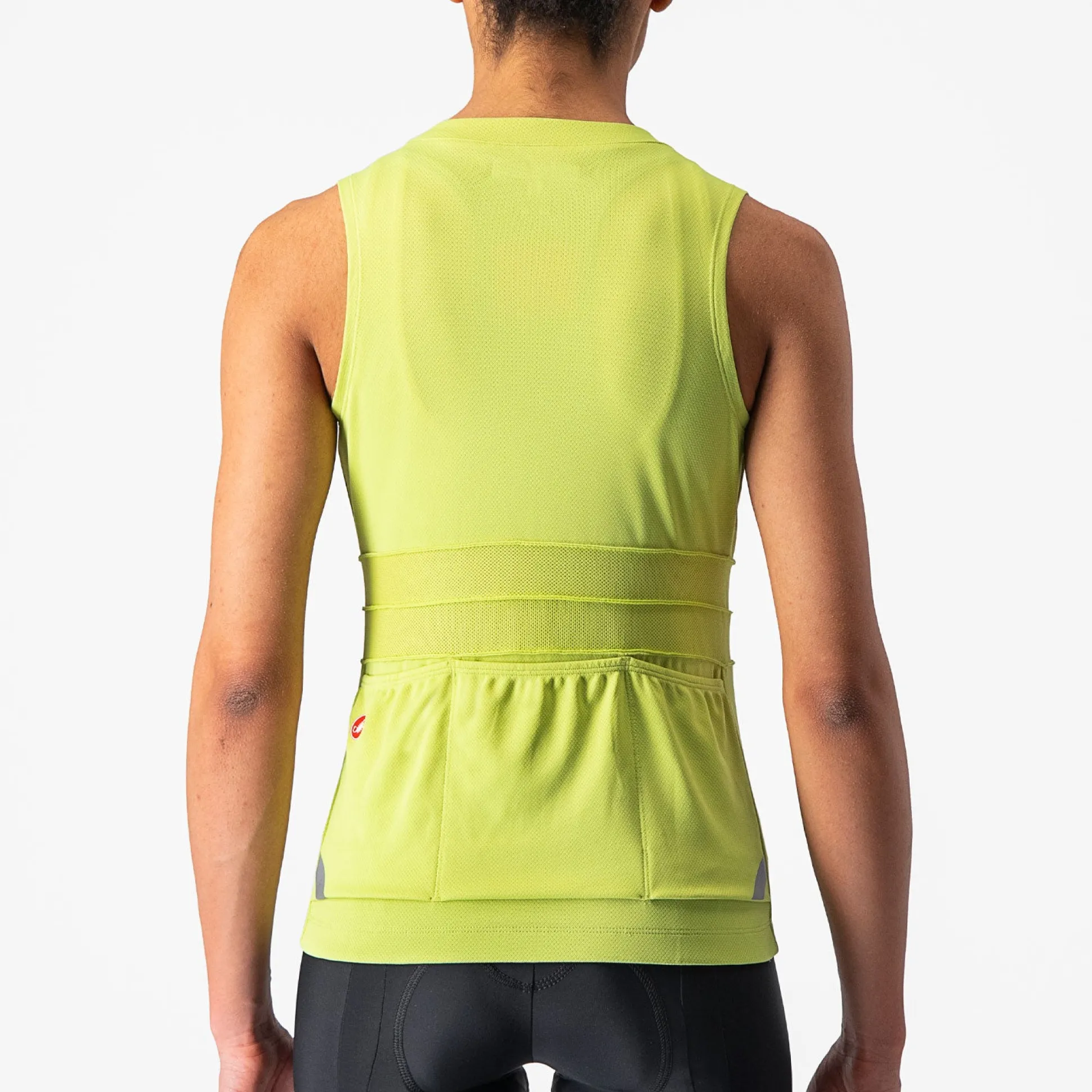 Maglia donna senza maniche Castelli Anima 4 - Verde