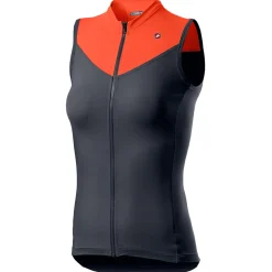 Maglia donna senza maniche Castelli Solaris - Blu