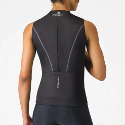 Maglia donna senza maniche Castelli Anima Flow - Nero