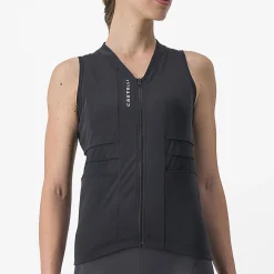 Maglia donna senza maniche Castelli Anima 4 - Nero