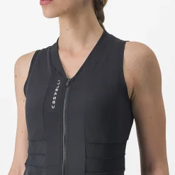 Maglia donna senza maniche Castelli Anima 4 - Nero