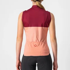 Maglia donna senza maniche Castelli Velocissima - Bordeaux