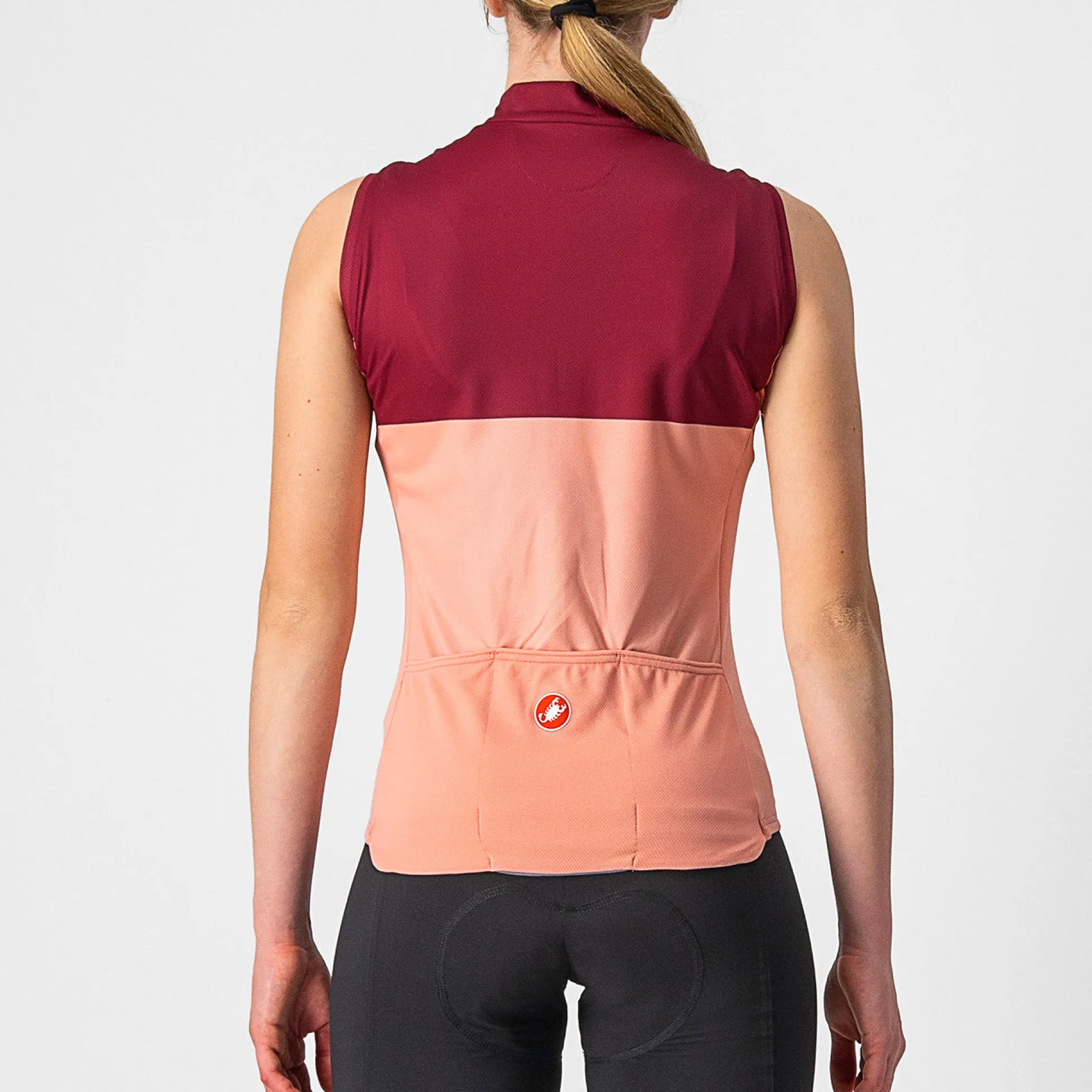 Maglia donna senza maniche Castelli Velocissima - Bordeaux