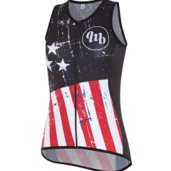 Maglia donna senza maniche MbWear - American