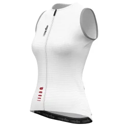 Maglia donna senza maniche Rh+ Aries - Bianco