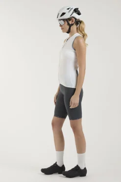 Maglia donna senza maniche Rh+ Aries - Bianco