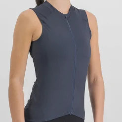 Maglia donna senza maniche Sportful Matchy - Blu