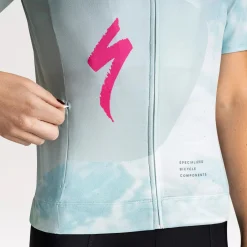 Maglia donna Specialized Foundation Graphic - Azzurro