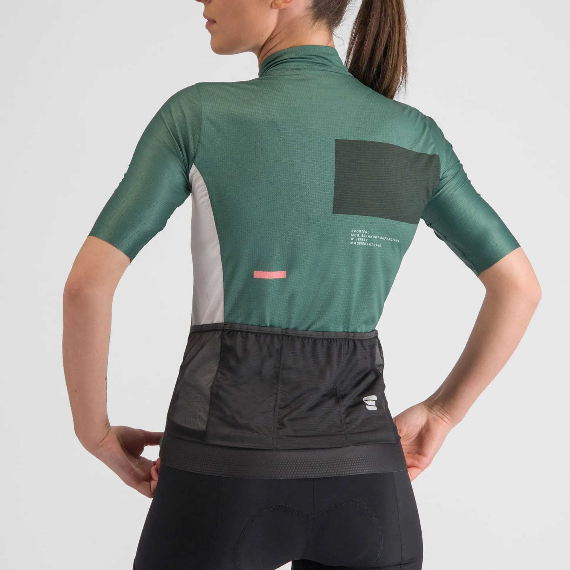 Maglia donna Sportful Breakout Supergiara - Verde