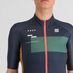 Maglia donna Sportful Breakout Supergiara - Blu