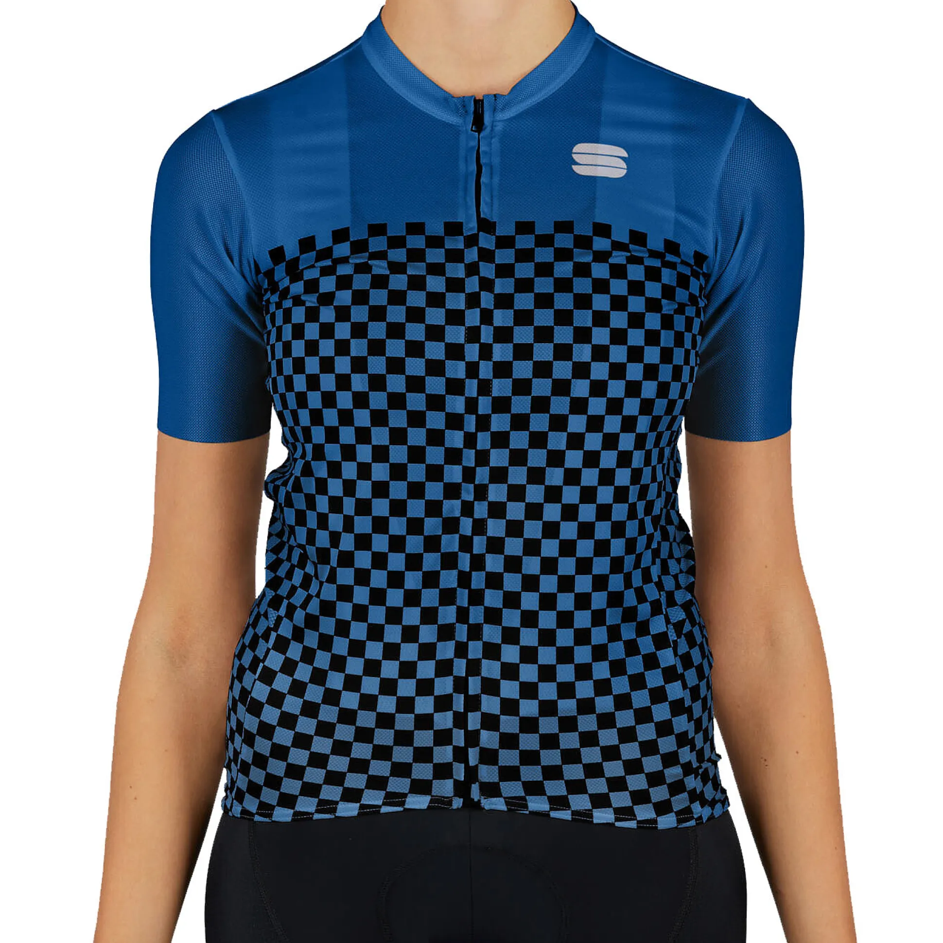 Maglia donna Sportful Checkmate - Blu