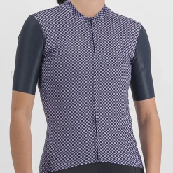 Maglia donna Sportful Checkmate - Blu