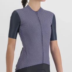 Maglia donna Sportful Checkmate - Blu