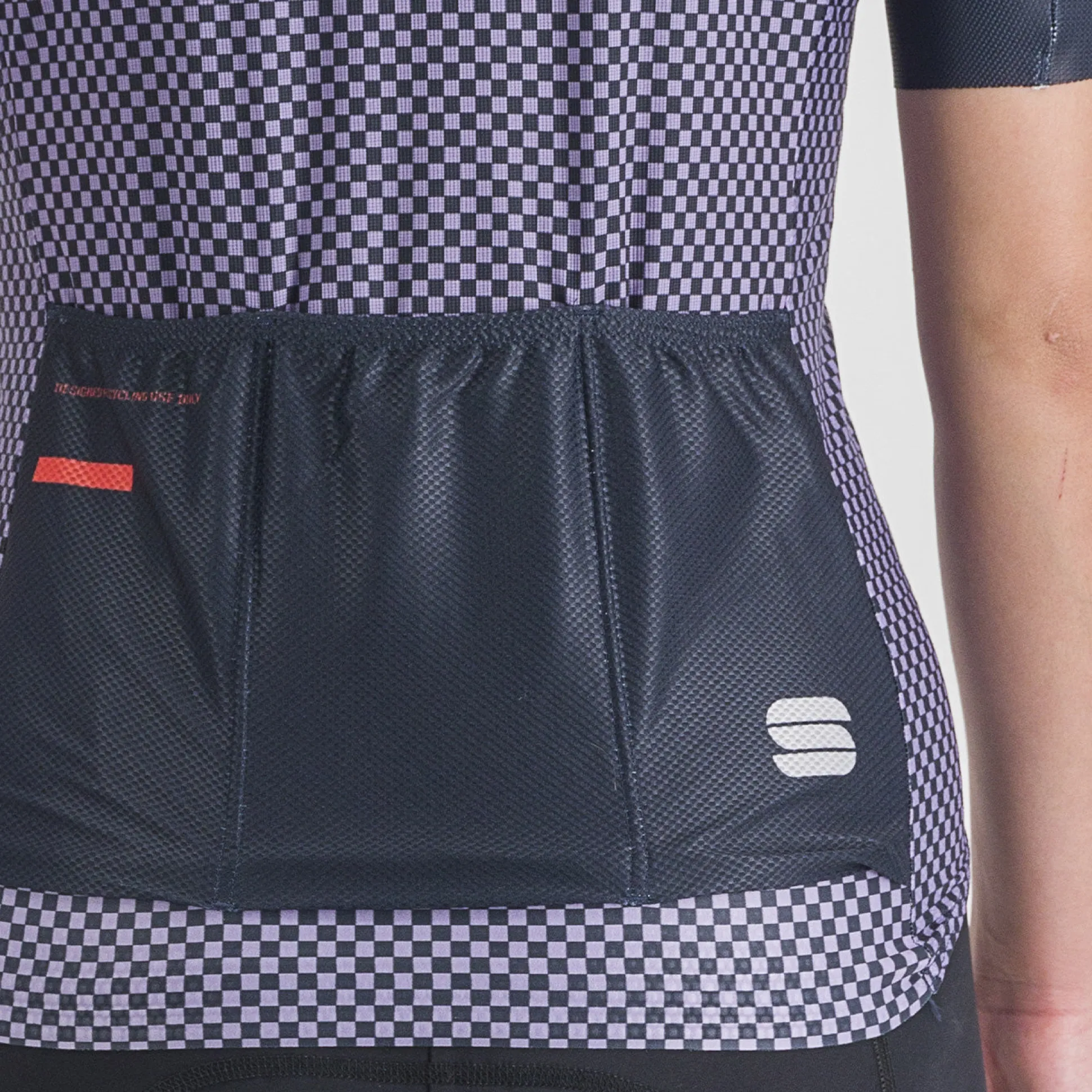 Maglia donna Sportful Checkmate - Blu
