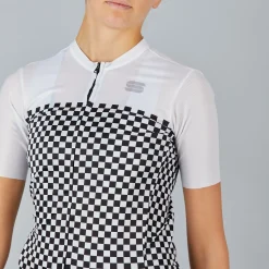 Maglia donna Sportful Checkmate - Bianco