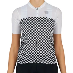 Maglia donna Sportful Checkmate - Bianco