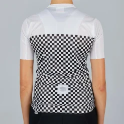 Maglia donna Sportful Checkmate - Bianco